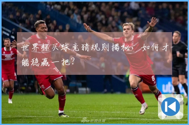 世界杯买球竞猜规则揭秘，如何才能稳赢一把？