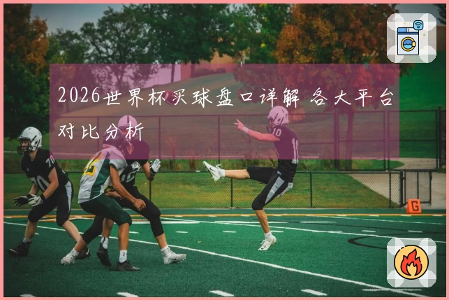 2026世界杯买球盘口详解 各大平台对比分析